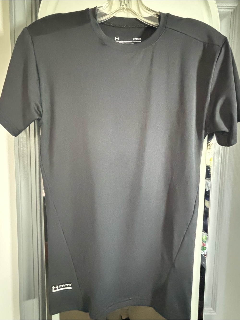 Under Armour Men’s Black Athletic Short-Sleeve Compression Shirt
